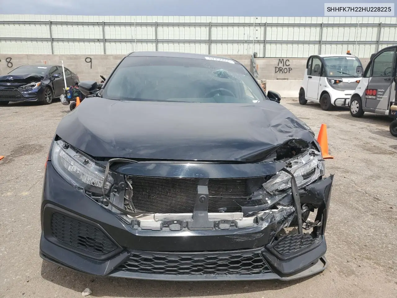 2017 Honda Civic Lx VIN: SHHFK7H22HU228225 Lot: 62756655