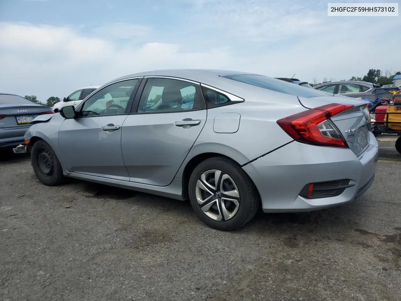 2hgfc2f59hh573102 2HGFC2F59HH573102 2017 Honda Civic Lx