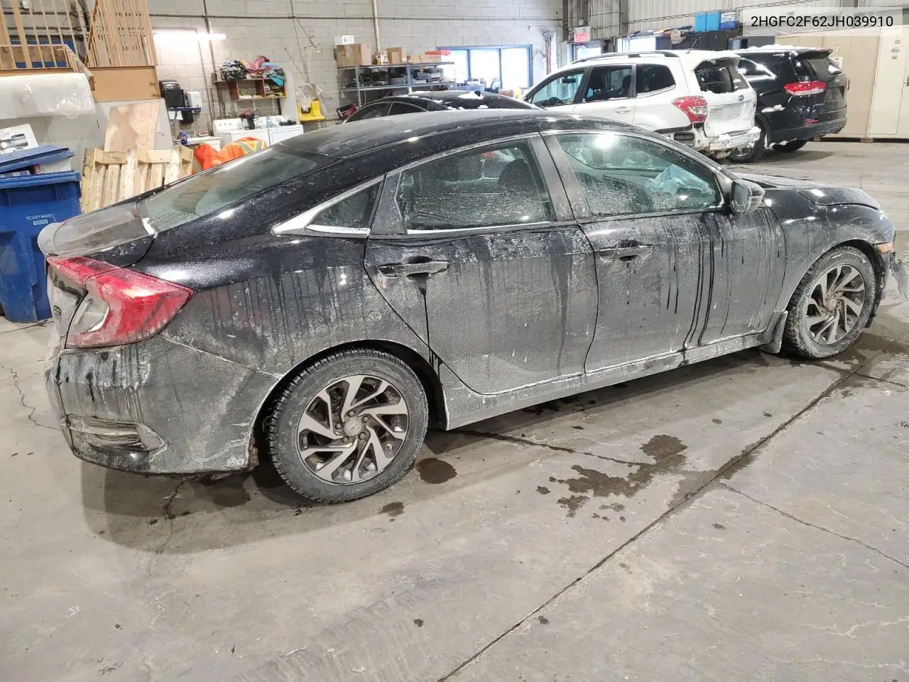 2018 Honda Civic Lx VIN: 2HGFC2F62JH039910 Lot: 45388475