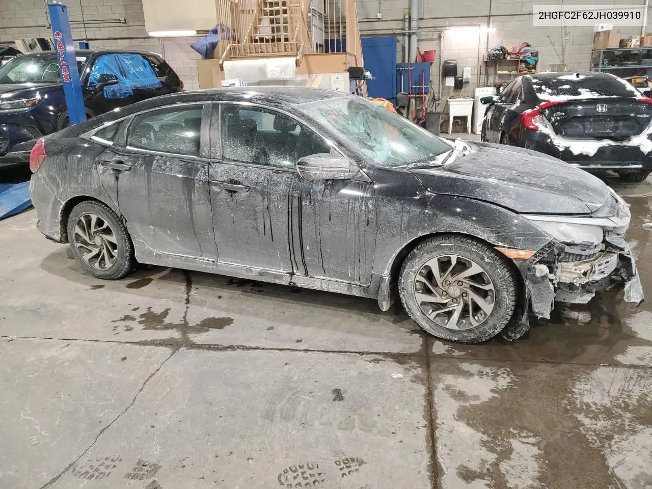 2018 Honda Civic Lx VIN: 2HGFC2F62JH039910 Lot: 45388475