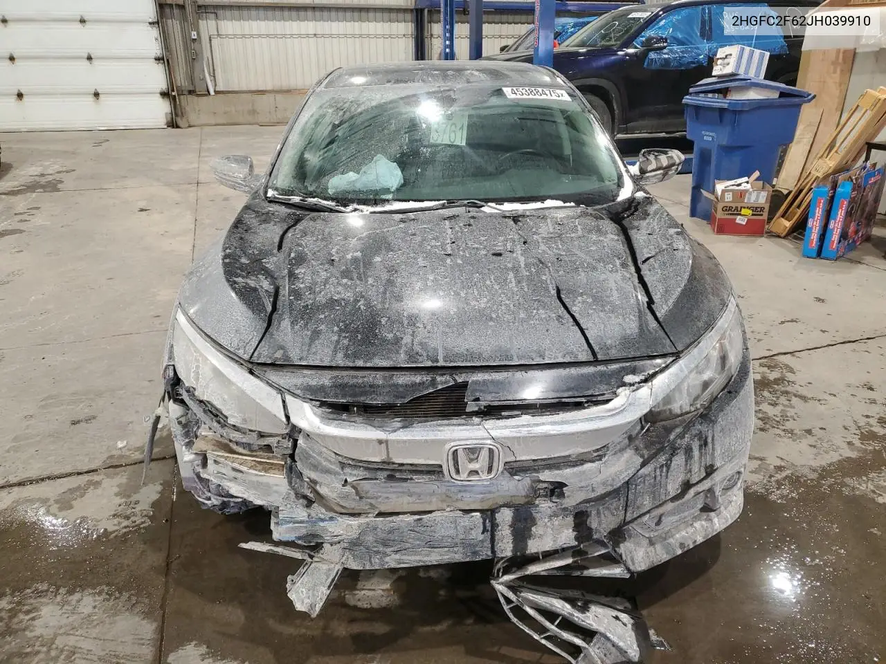2018 Honda Civic Lx VIN: 2HGFC2F62JH039910 Lot: 45388475