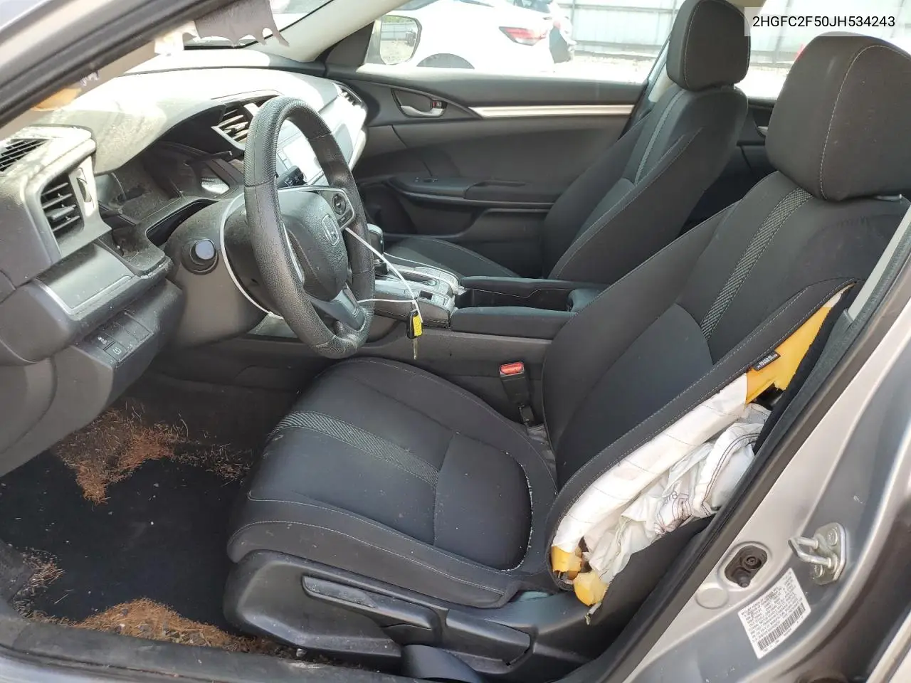 2018 Honda Civic Lx VIN: 2HGFC2F50JH534243 Lot: 53613814