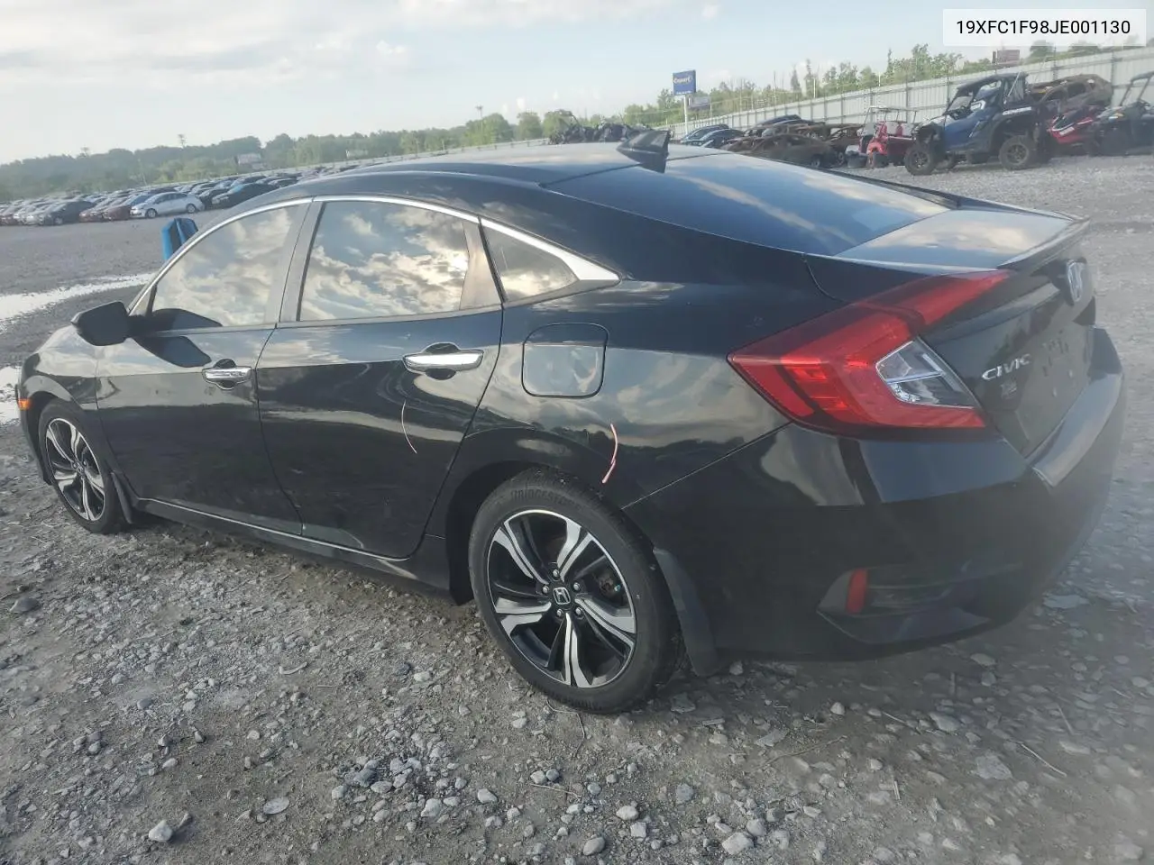 2018 Honda Civic Touring VIN: 19XFC1F98JE001130 Lot: 54944725