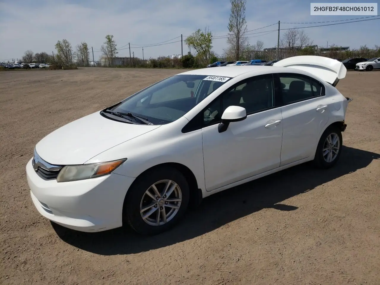 2018 Honda Civic Lx VIN: 2HGFB2F48CH061012 Lot: 56461165