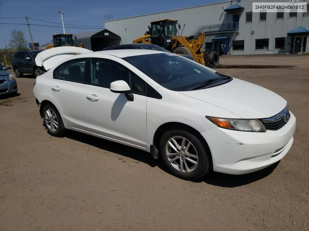2018 Honda Civic Lx VIN: 2HGFB2F48CH061012 Lot: 56461165
