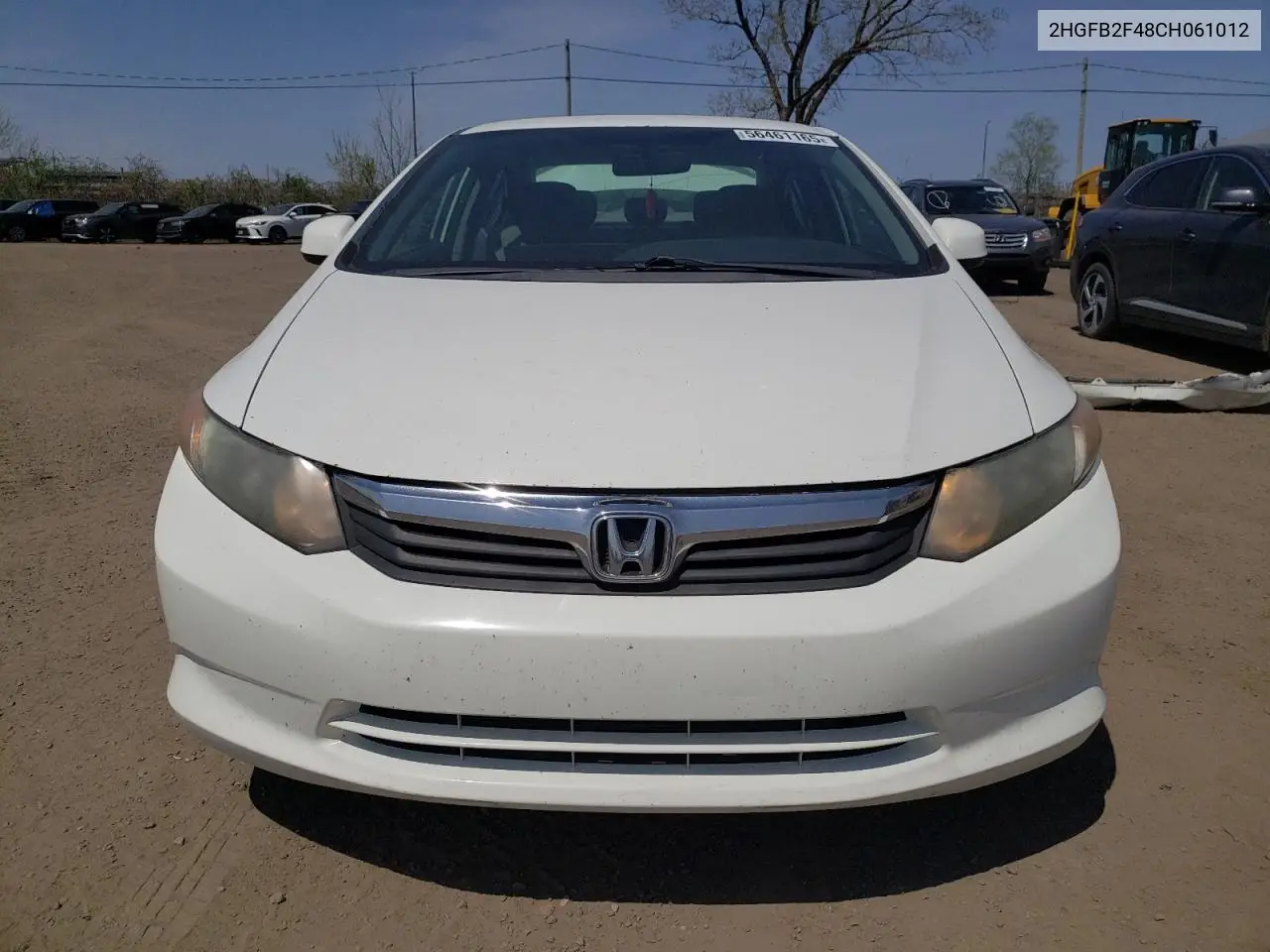 2018 Honda Civic Lx VIN: 2HGFB2F48CH061012 Lot: 56461165