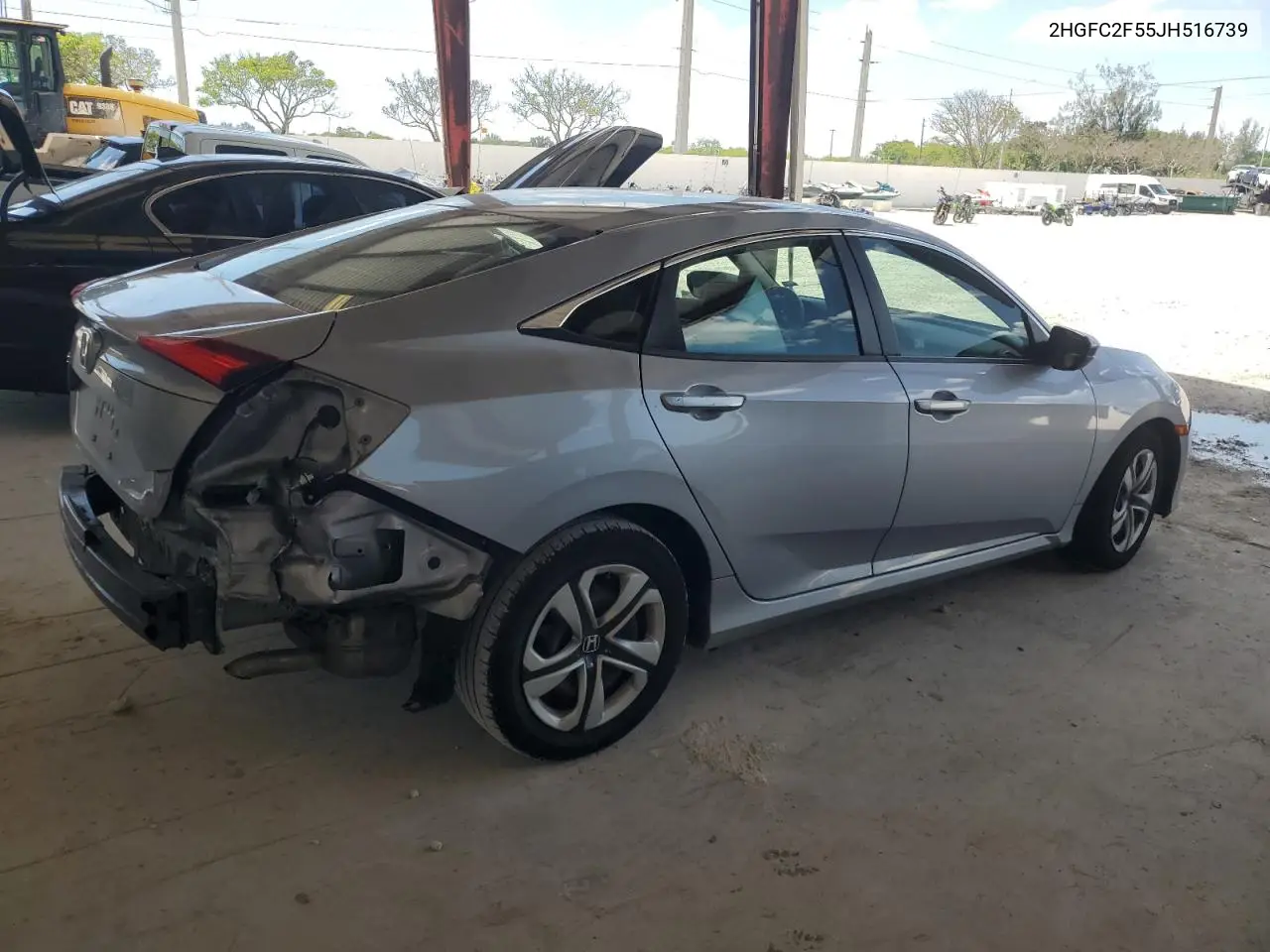 2018 Honda Civic Lx VIN: 2HGFC2F55JH516739 Lot: 56500605