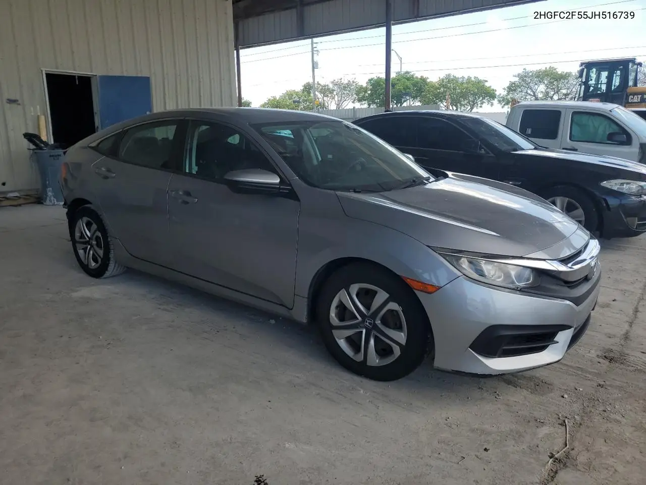 2018 Honda Civic Lx VIN: 2HGFC2F55JH516739 Lot: 56500605