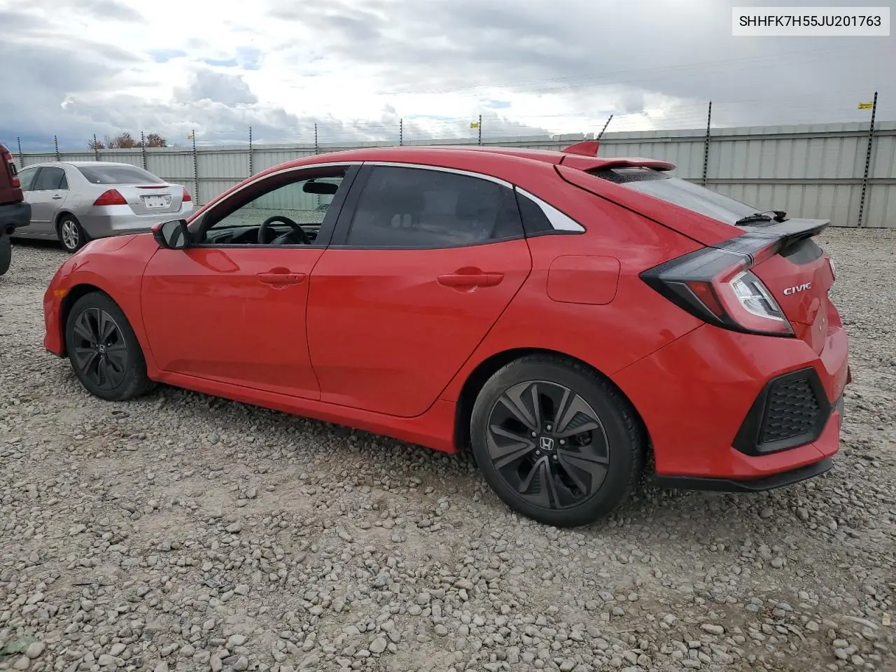 2018 Honda Civic Ex VIN: SHHFK7H55JU201763 Lot: 56971075