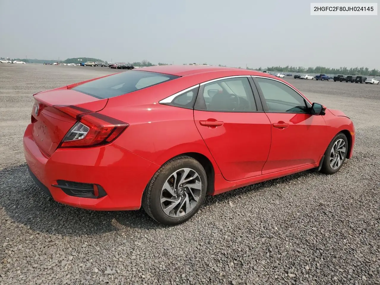 2018 Honda Civic Ex VIN: 2HGFC2F80JH024145 Lot: 59924735