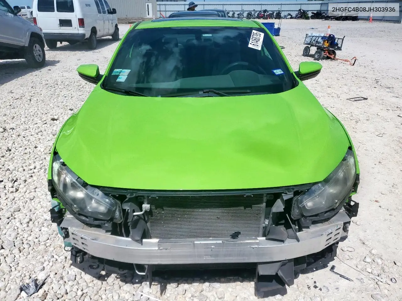 2018 Honda Civic Lx VIN: 2HGFC4B08JH303936 Lot: 61468795