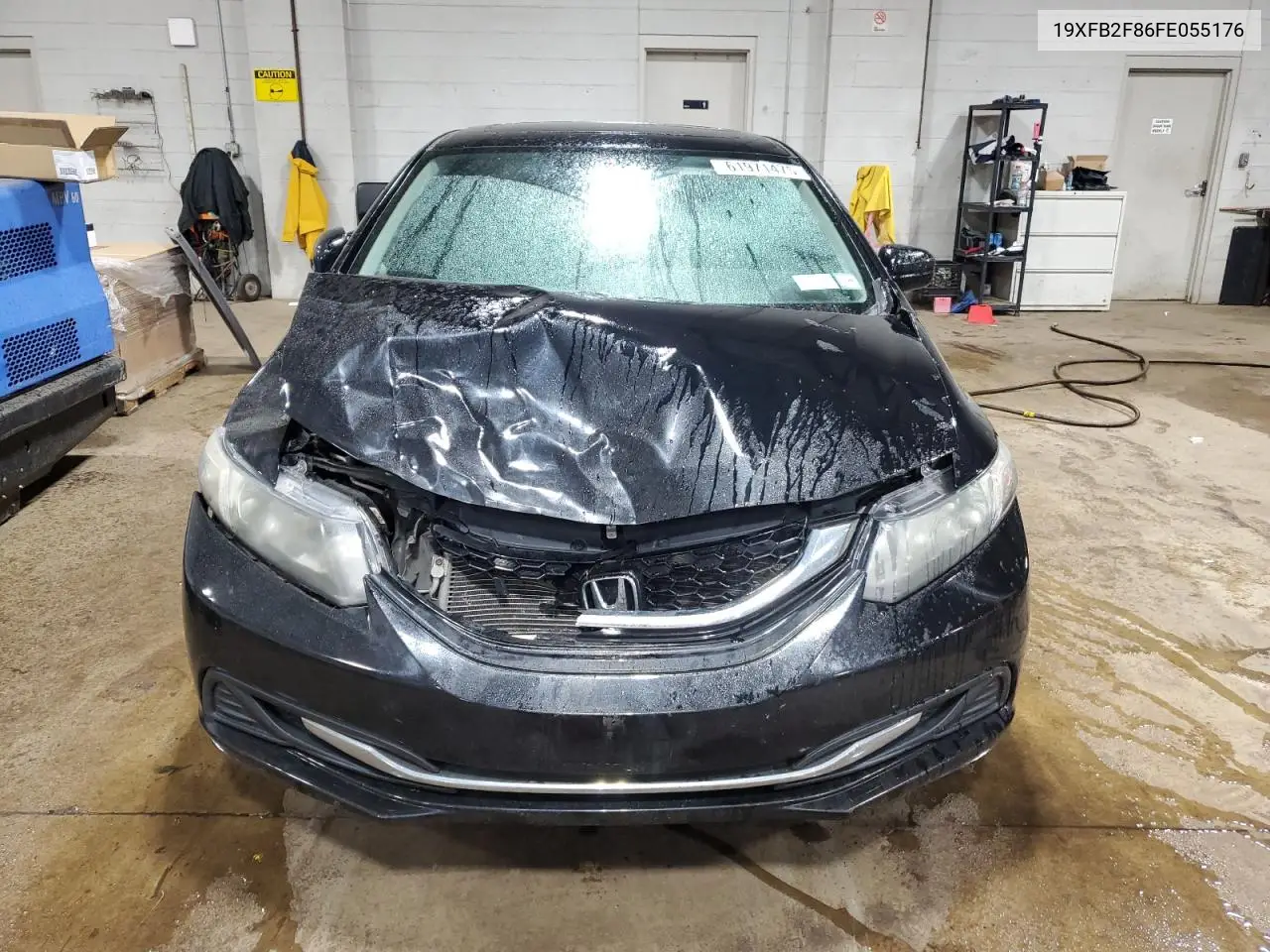 2018 Honda Civic Ex VIN: 19XFB2F86FE055176 Lot: 61971475