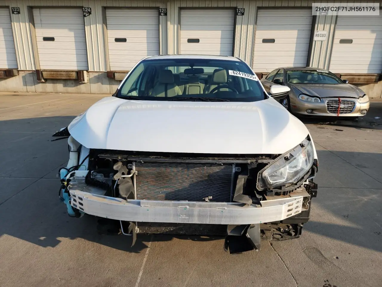 2018 Honda Civic Ex VIN: 2HGFC2F71JH561176 Lot: 62419355