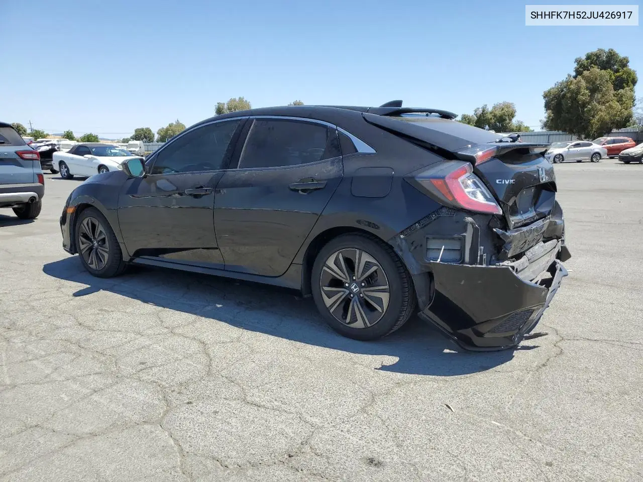 shhfk7h52ju426917 SHHFK7H52JU426917 2018 Honda Civic Ex
