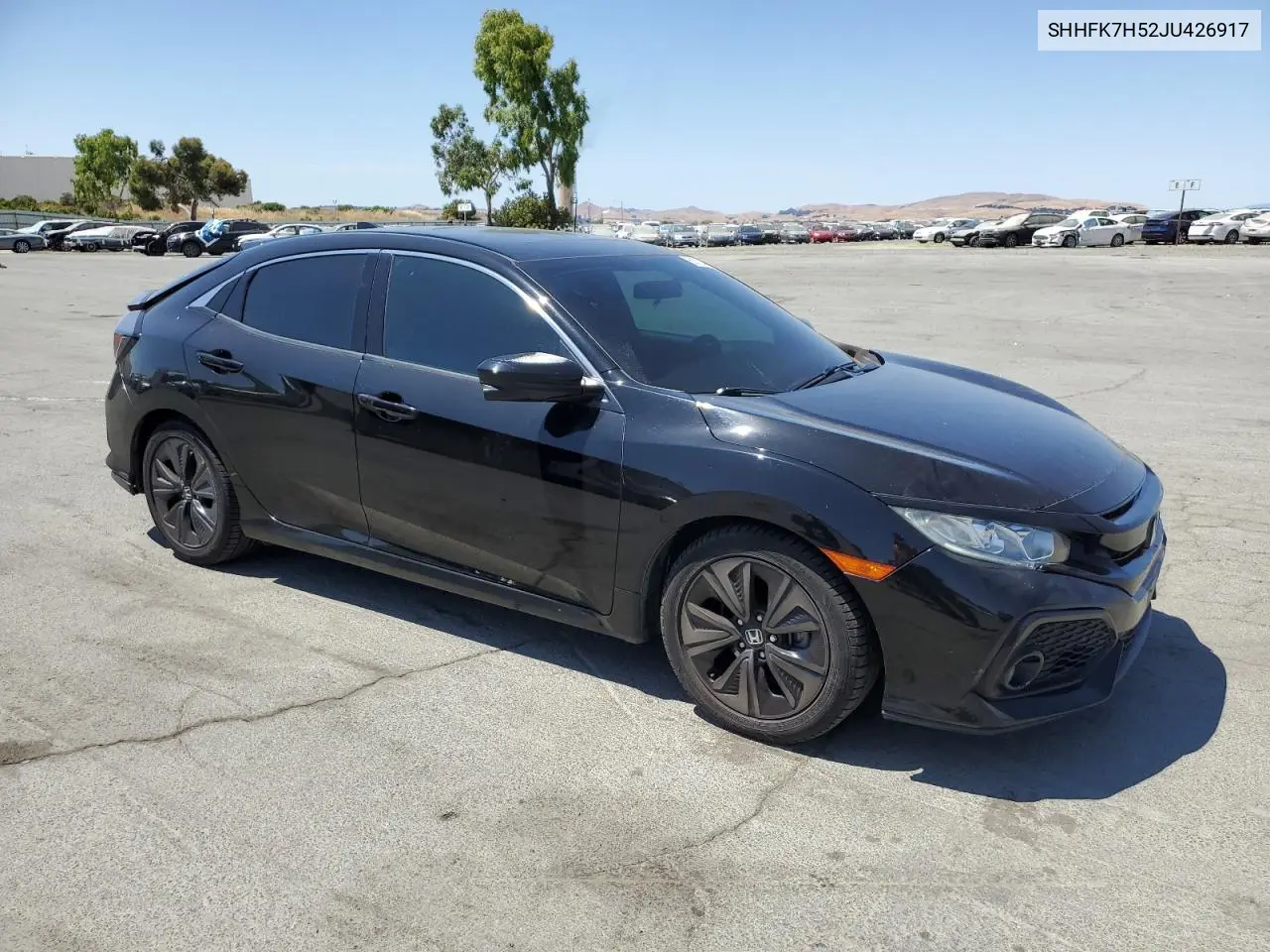 shhfk7h52ju426917 SHHFK7H52JU426917 2018 Honda Civic Ex