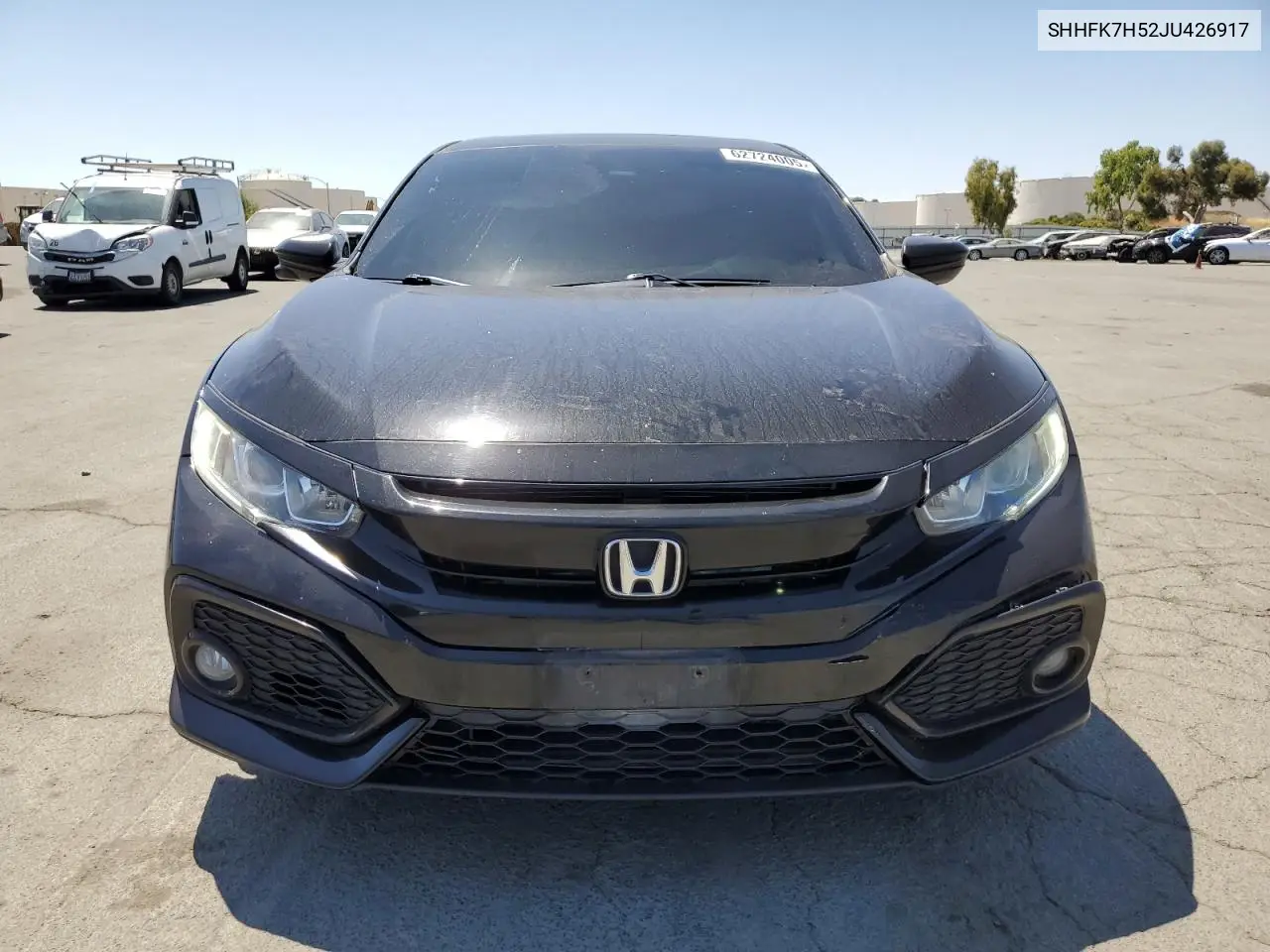 shhfk7h52ju426917 SHHFK7H52JU426917 2018 Honda Civic Ex