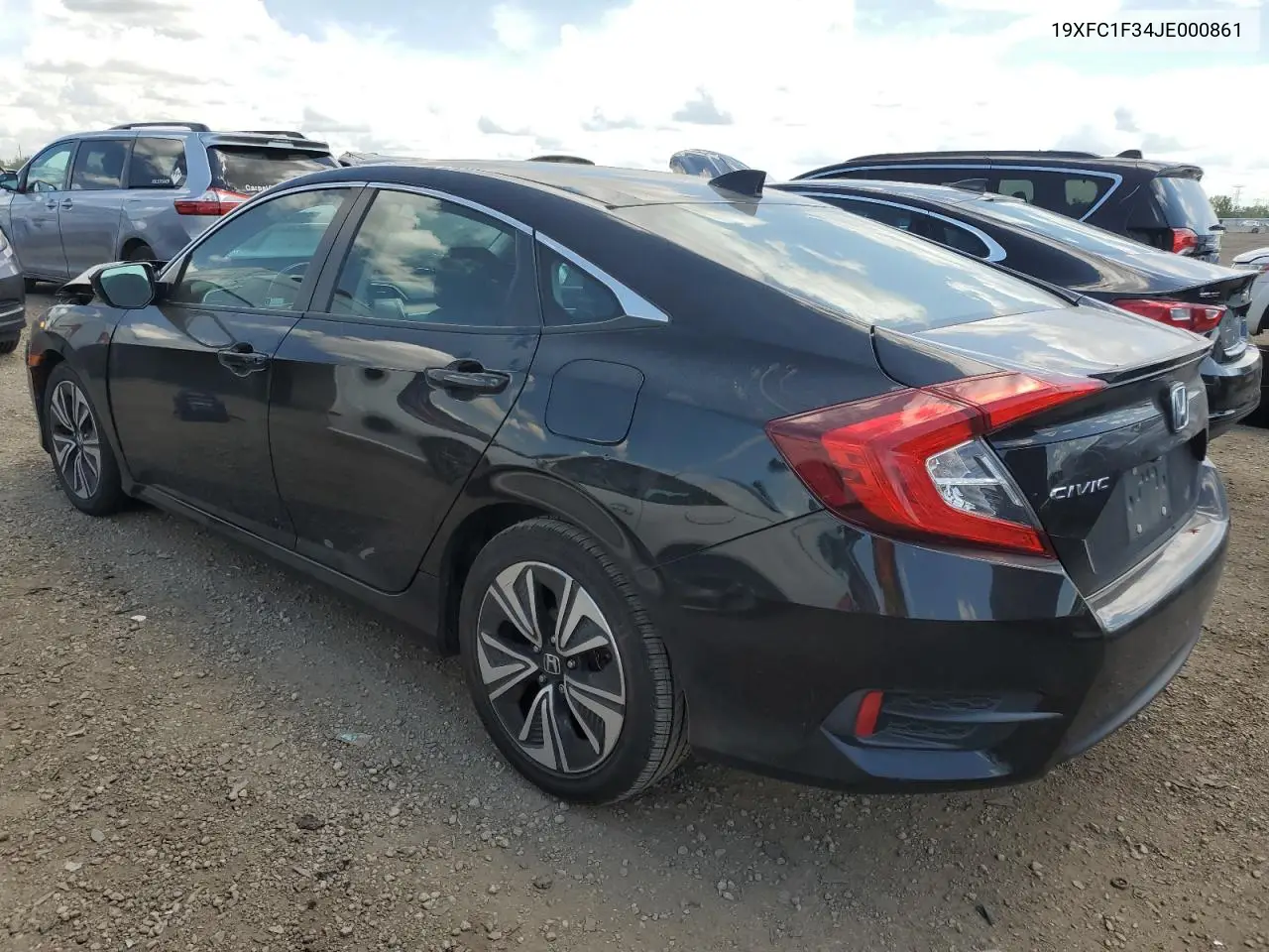 2018 Honda Civic Ex VIN: 19XFC1F34JE000861 Lot: 63029245