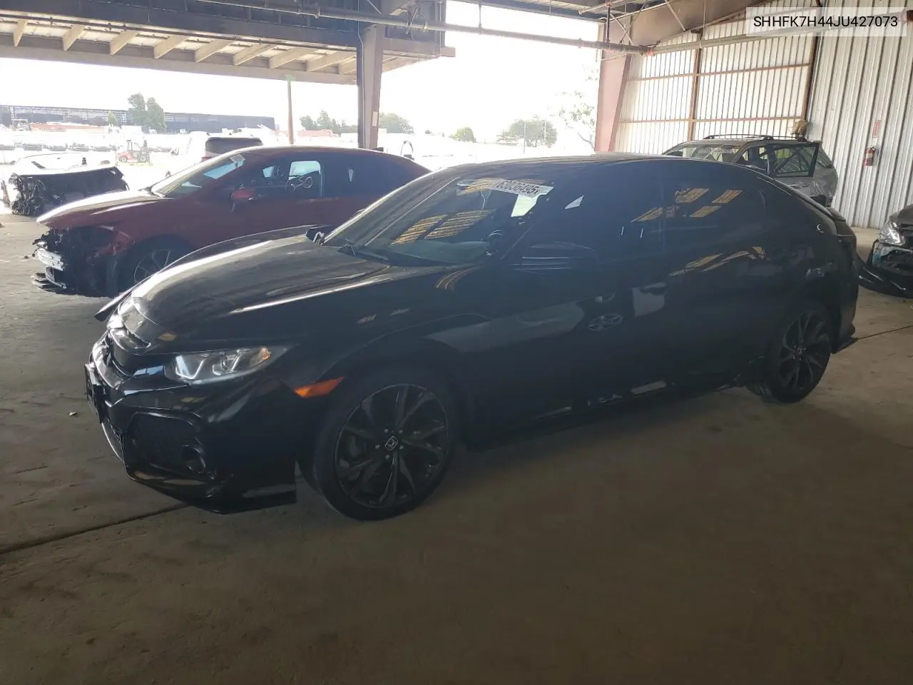 2018 Honda Civic Sport VIN: SHHFK7H44JU427073 Lot: 63036495