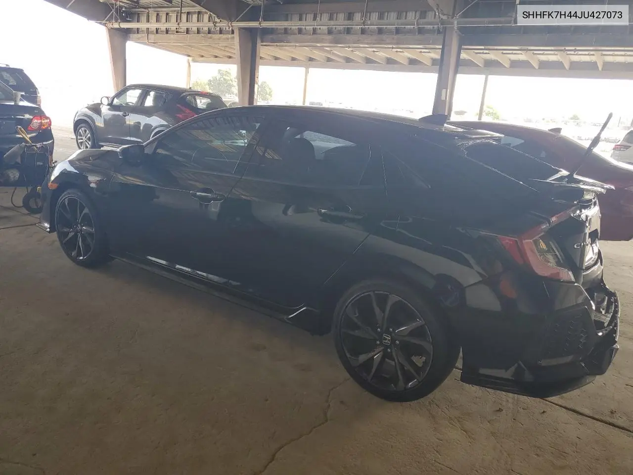 2018 Honda Civic Sport VIN: SHHFK7H44JU427073 Lot: 63036495