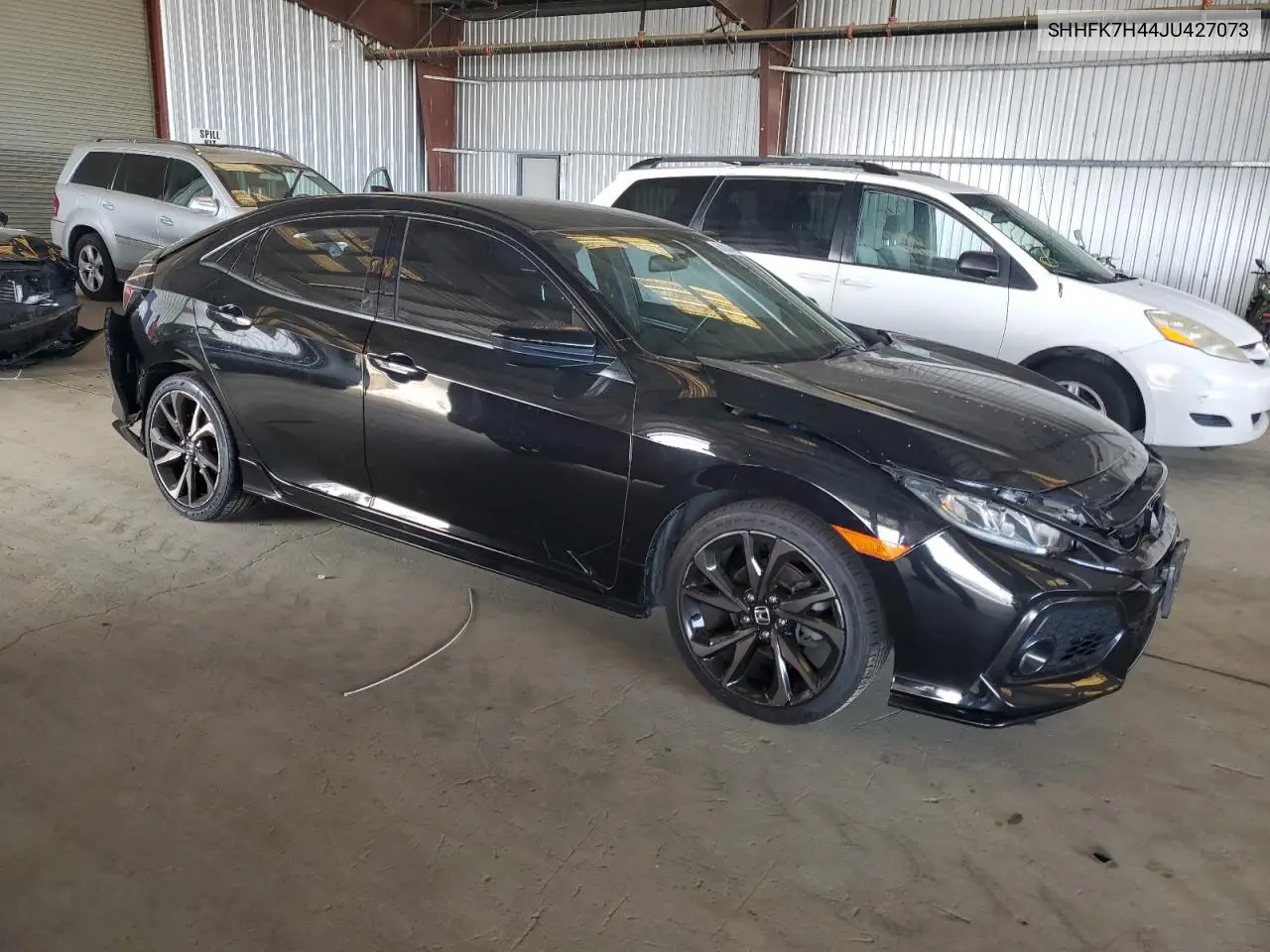 2018 Honda Civic Sport VIN: SHHFK7H44JU427073 Lot: 63036495