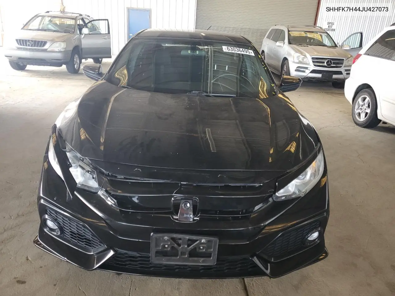 2018 Honda Civic Sport VIN: SHHFK7H44JU427073 Lot: 63036495