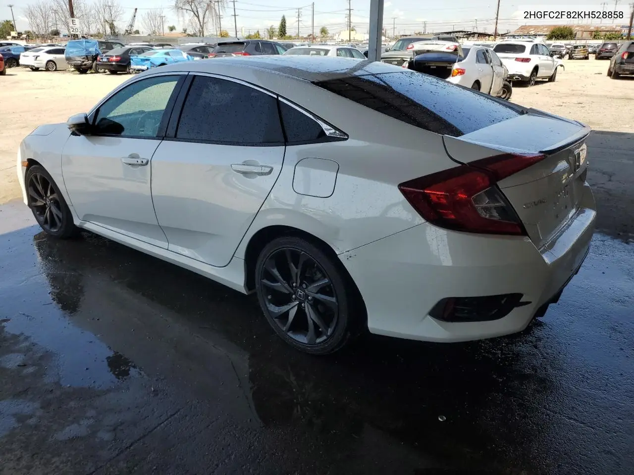 2019 Honda Civic Sport VIN: 2HGFC2F82KH528858 Lot: 51514675
