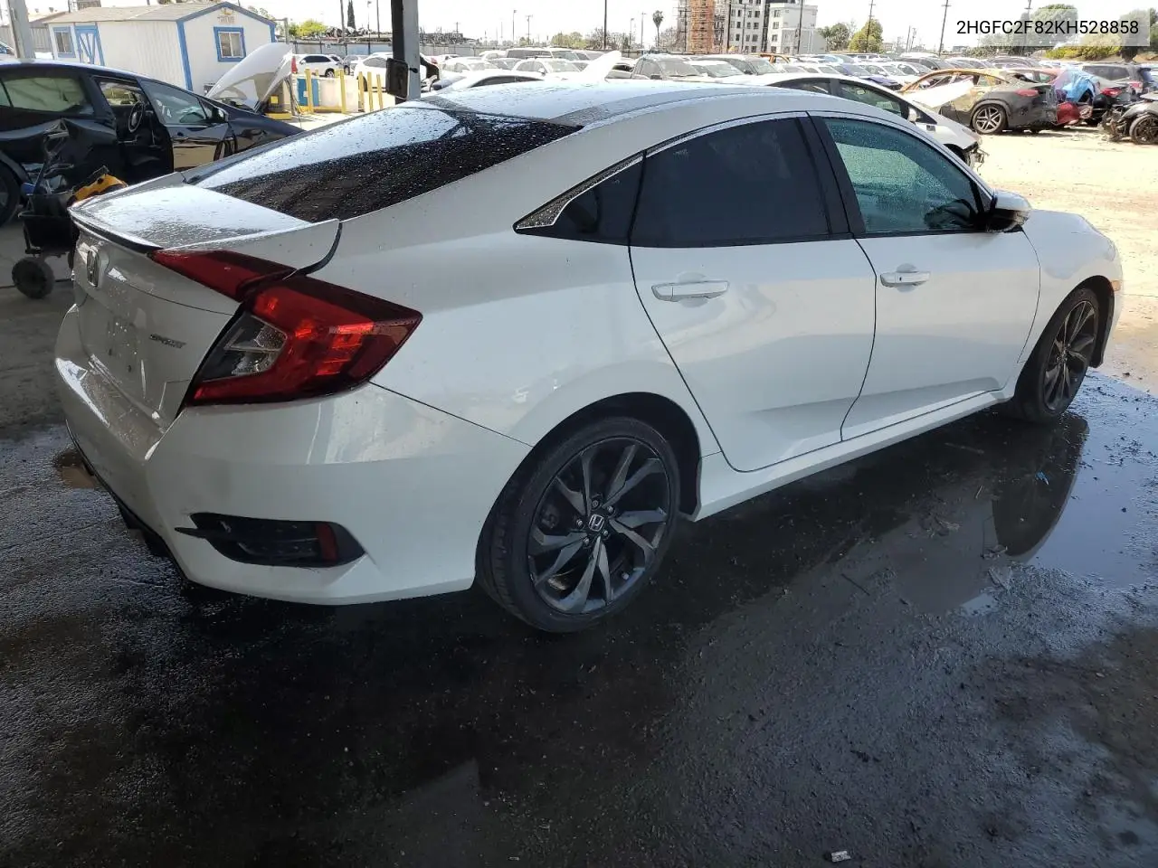 2019 Honda Civic Sport VIN: 2HGFC2F82KH528858 Lot: 51514675