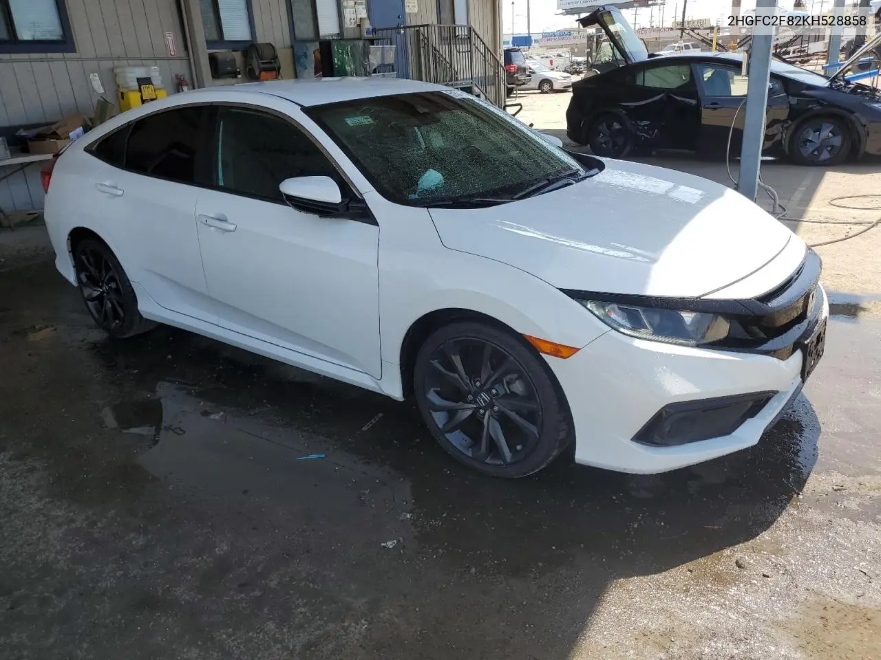2019 Honda Civic Sport VIN: 2HGFC2F82KH528858 Lot: 51514675