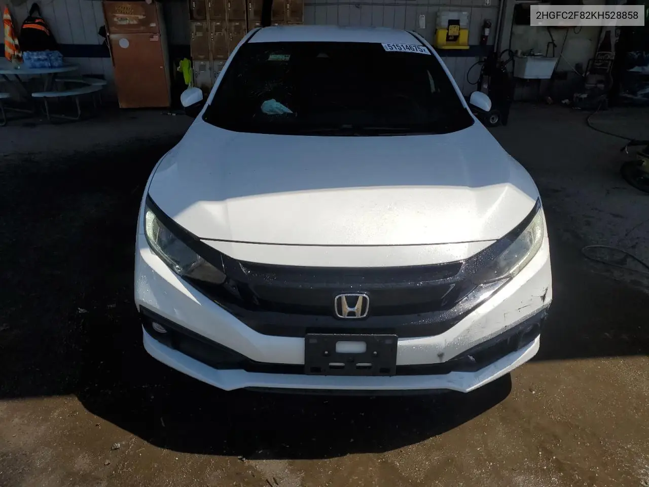 2019 Honda Civic Sport VIN: 2HGFC2F82KH528858 Lot: 51514675