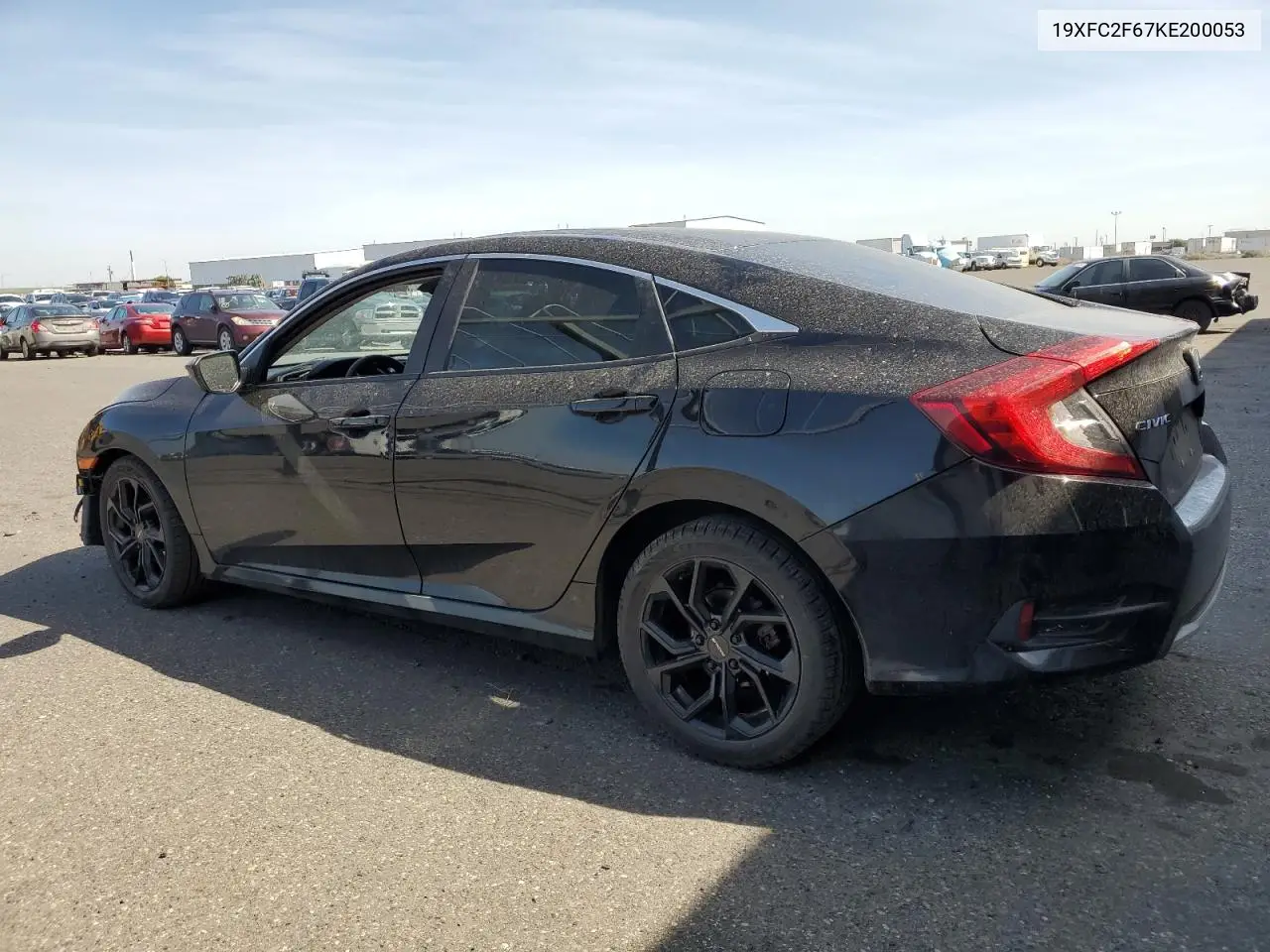 2019 Honda Civic Lx VIN: 19XFC2F67KE200053 Lot: 54603875