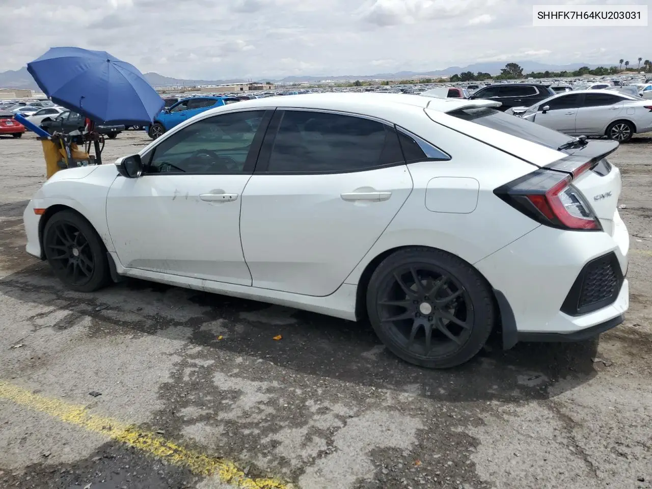 2019 Honda Civic Ex VIN: SHHFK7H64KU203031 Lot: 55799095