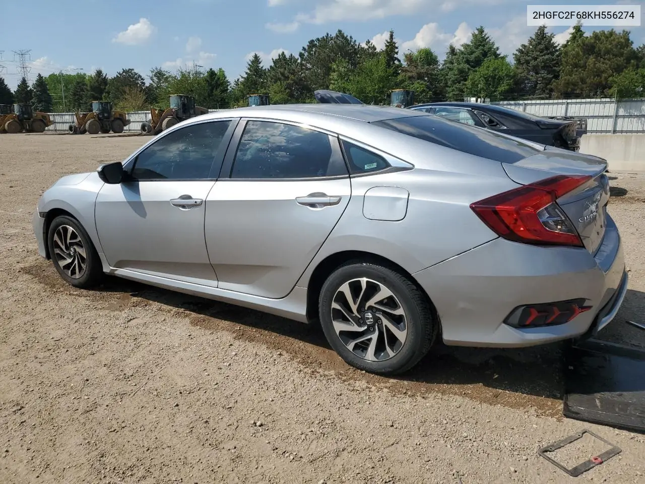 2019 Honda Civic Lx VIN: 2HGFC2F68KH556274 Lot: 56122765