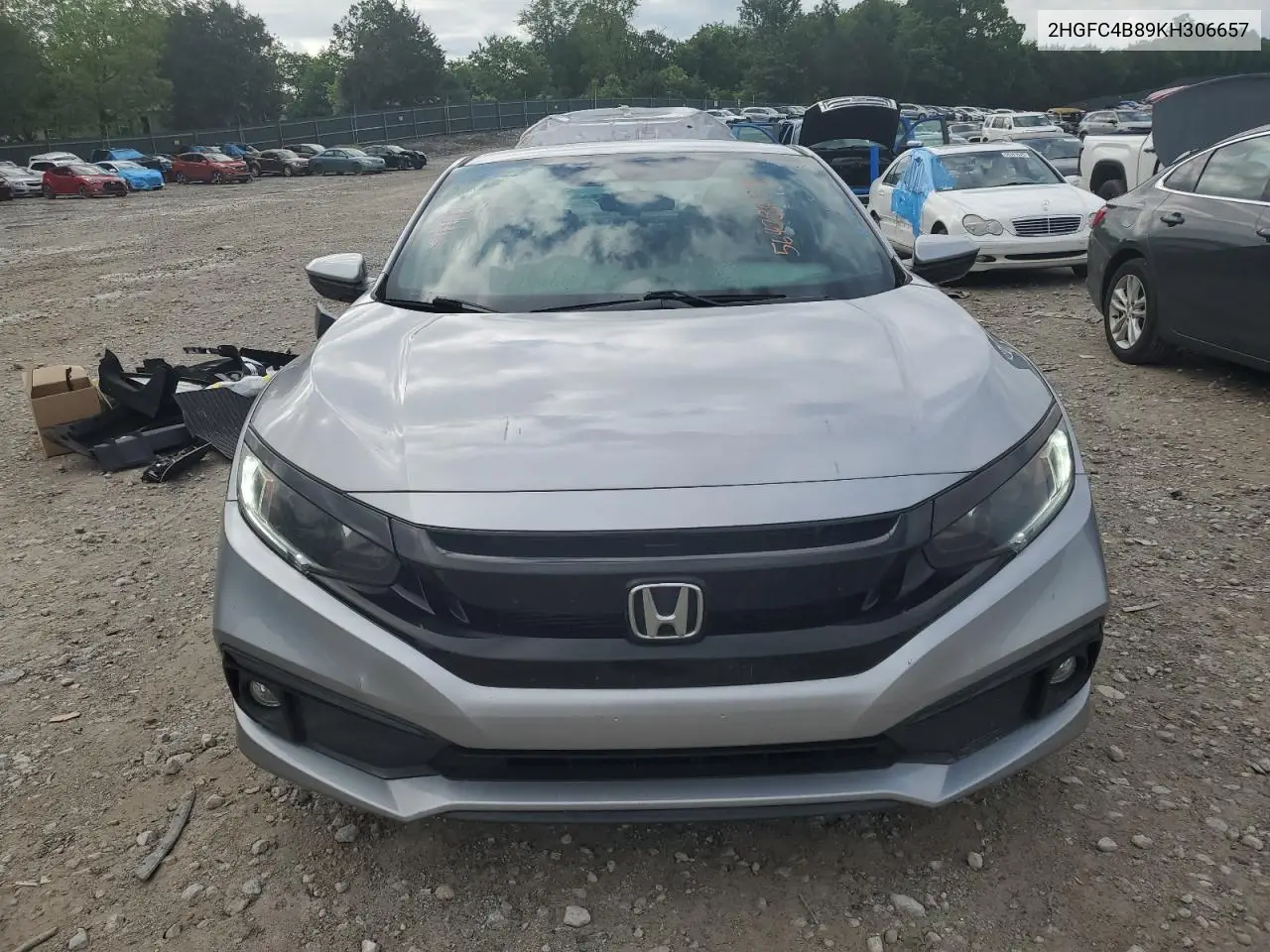 2019 Honda Civic Sport VIN: 2HGFC4B89KH306657 Lot: 56478455