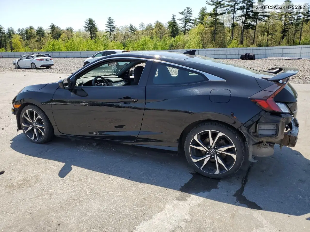 2019 Honda Civic Si VIN: 2HGFC3A53KH755382 Lot: 56663975