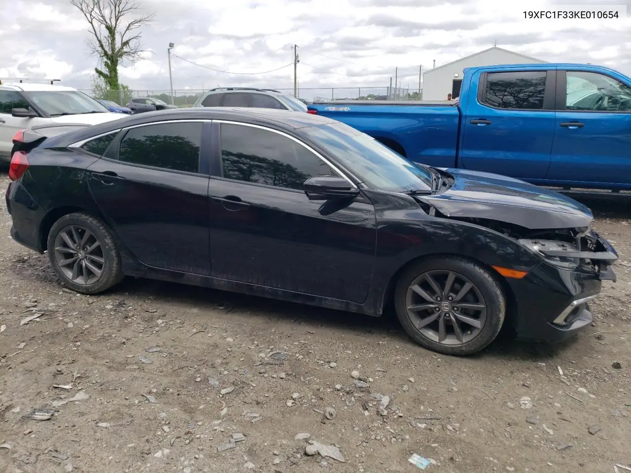 2019 Honda Civic Ex VIN: 19XFC1F33KE010654 Lot: 56699655
