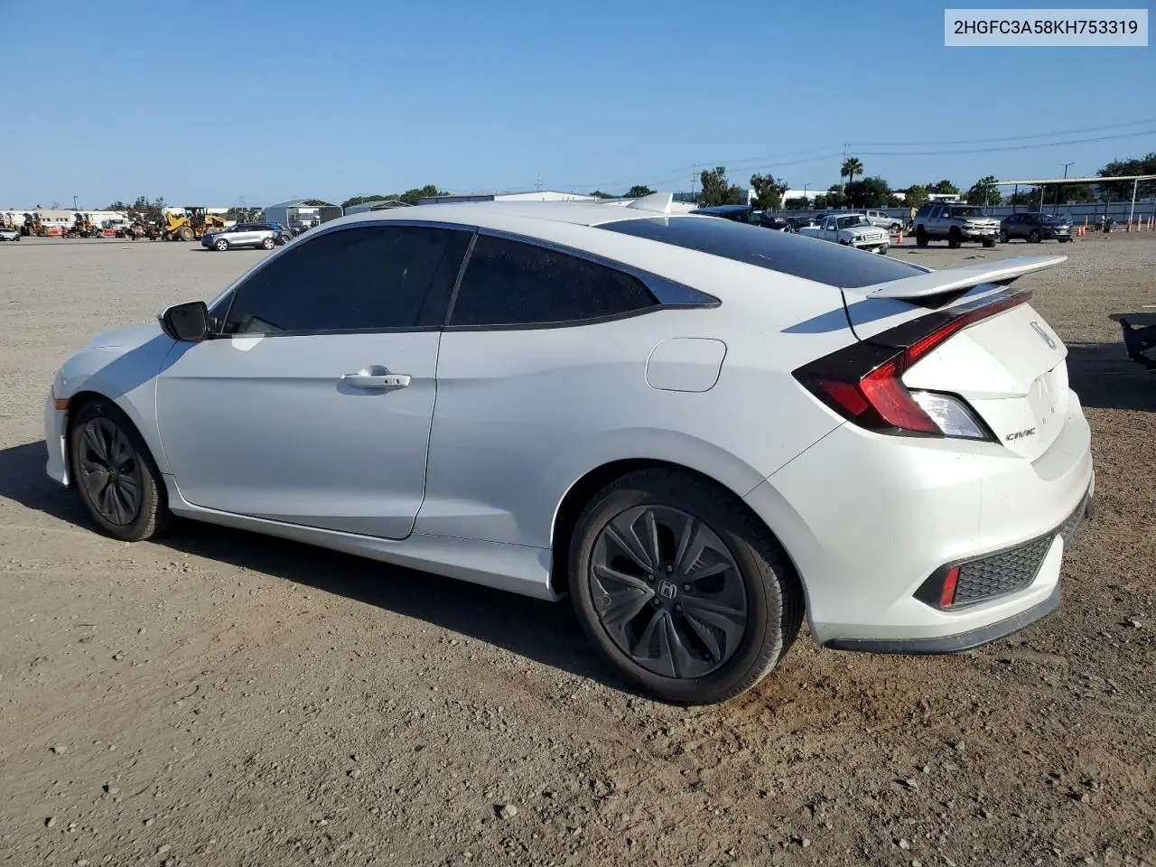 2019 Honda Civic Si VIN: 2HGFC3A58KH753319 Lot: 56874585