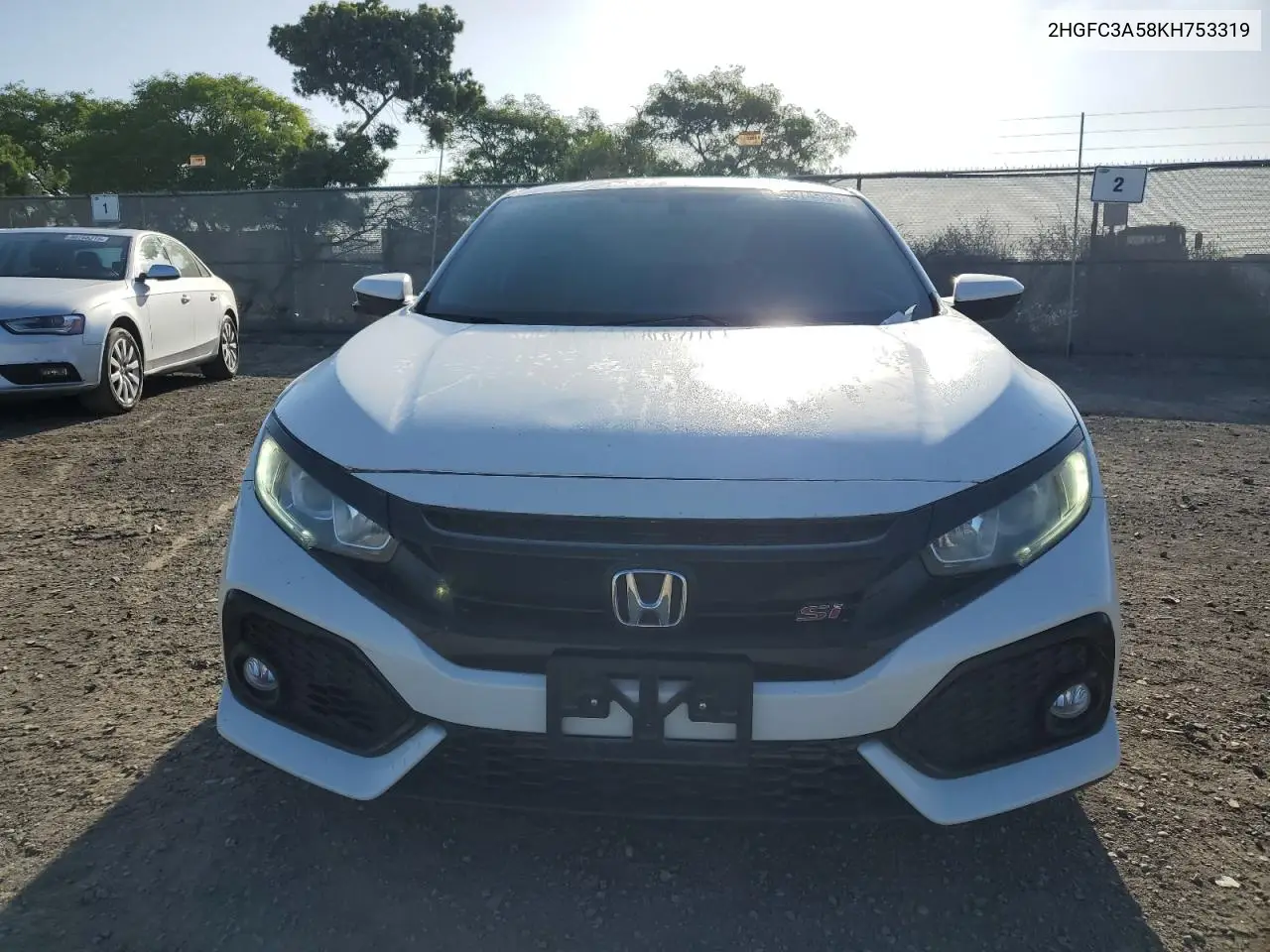 2019 Honda Civic Si VIN: 2HGFC3A58KH753319 Lot: 56874585