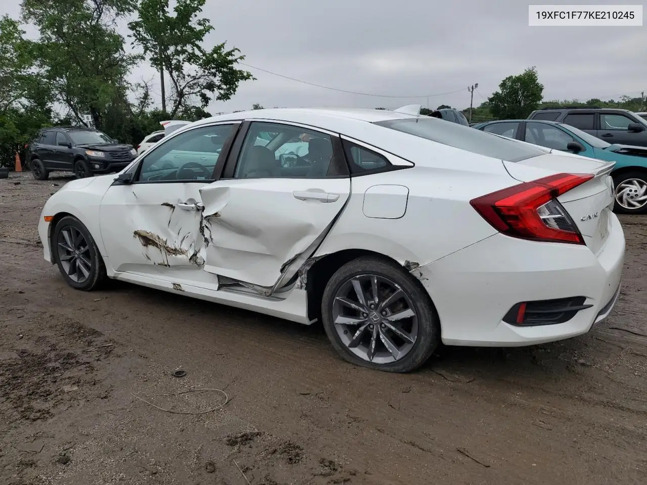 2019 Honda Civic Exl VIN: 19XFC1F77KE210245 Lot: 57097515