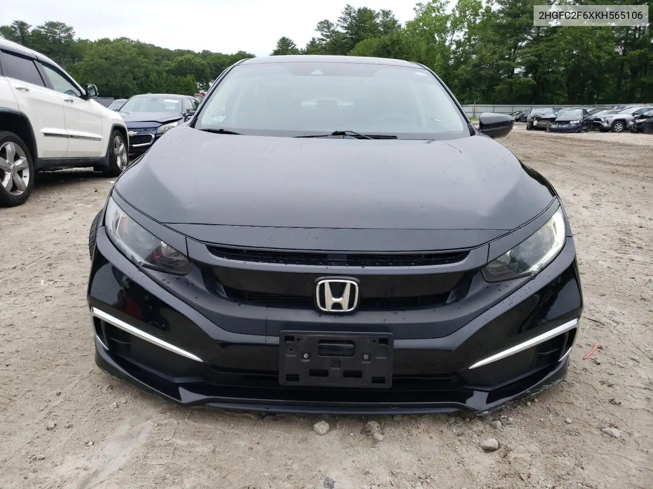 2019 Honda Civic Lx VIN: 2HGFC2F6XKH565106 Lot: 61537835