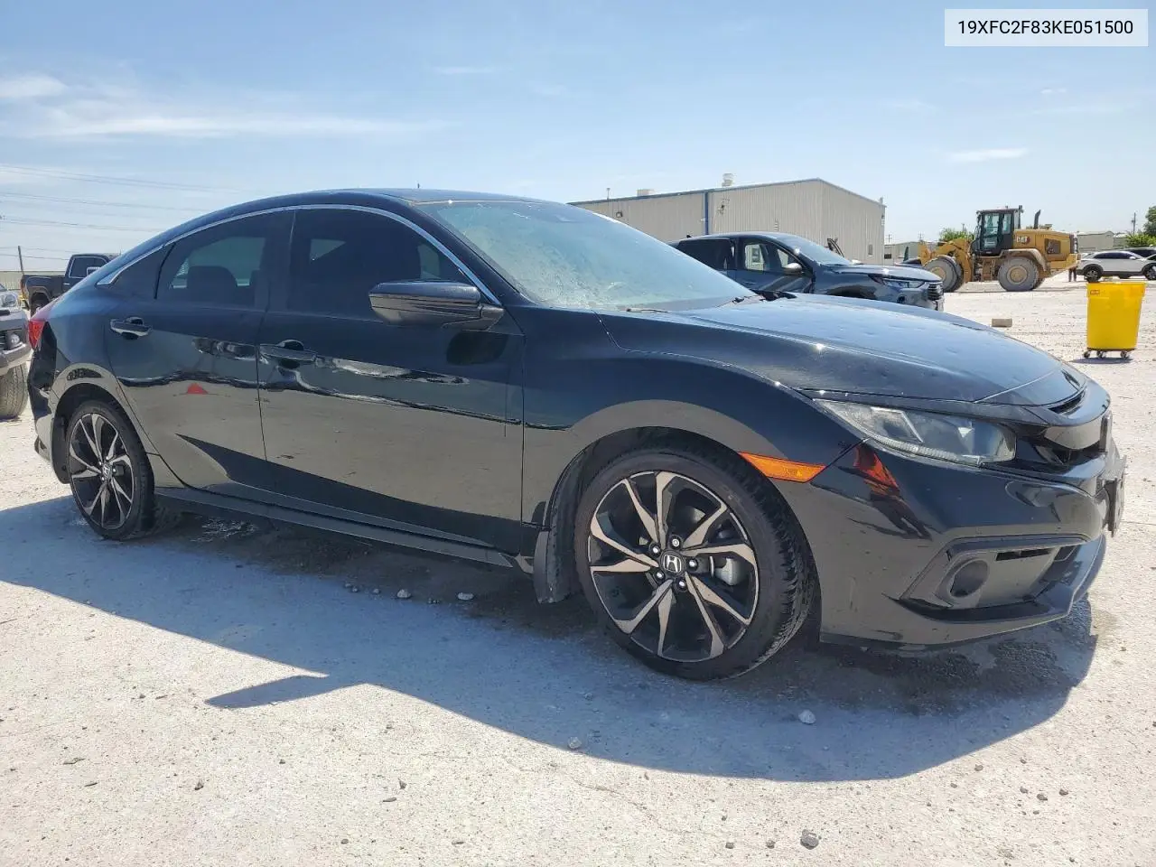 2019 Honda Civic Sport VIN: 19XFC2F83KE051500 Lot: 62597775