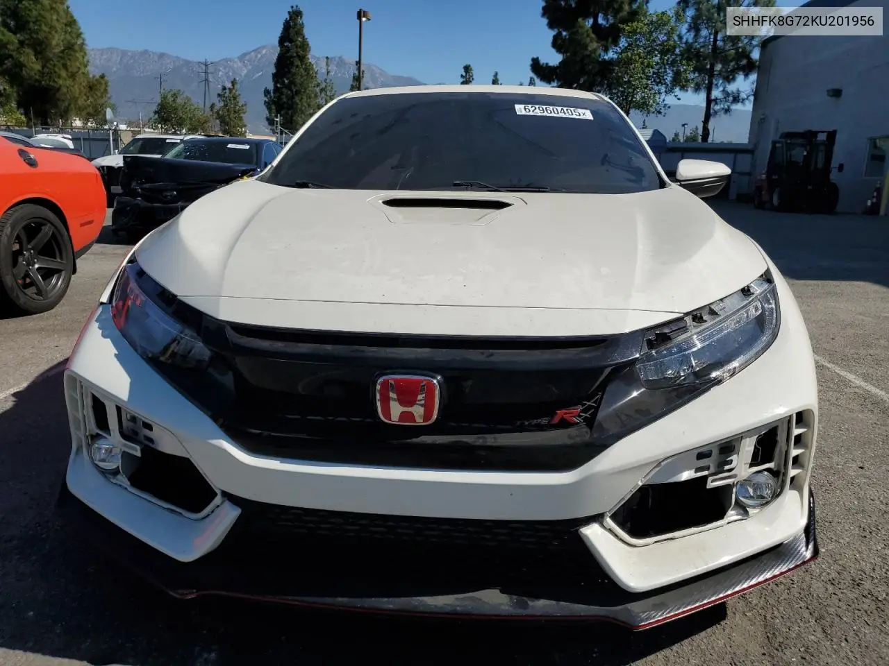 shhfk8g72ku201956 SHHFK8G72KU201956 2019 Honda Civic Type-R Touring