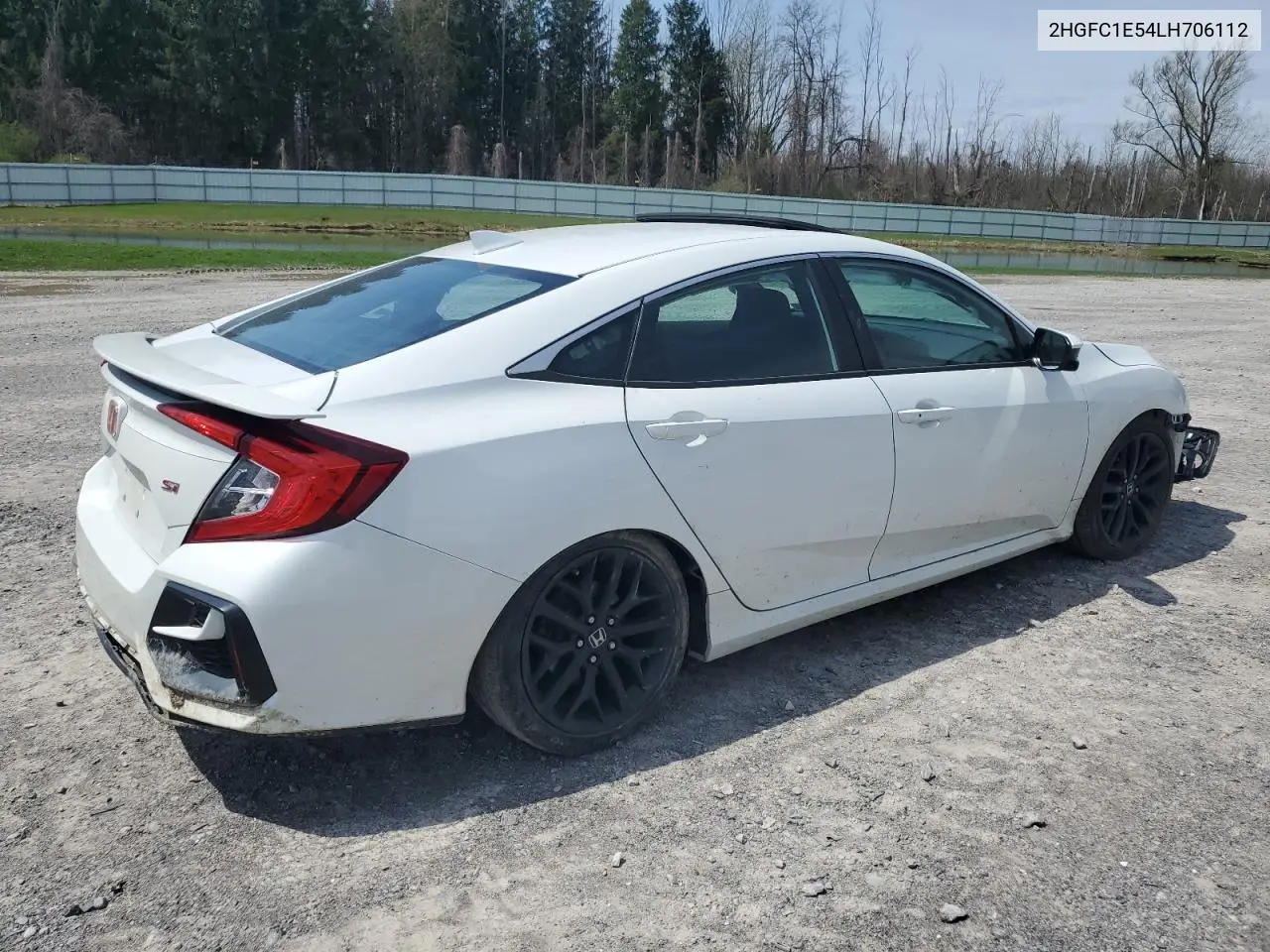 2020 Honda Civic Si VIN: 2HGFC1E54LH706112 Lot: 54153095