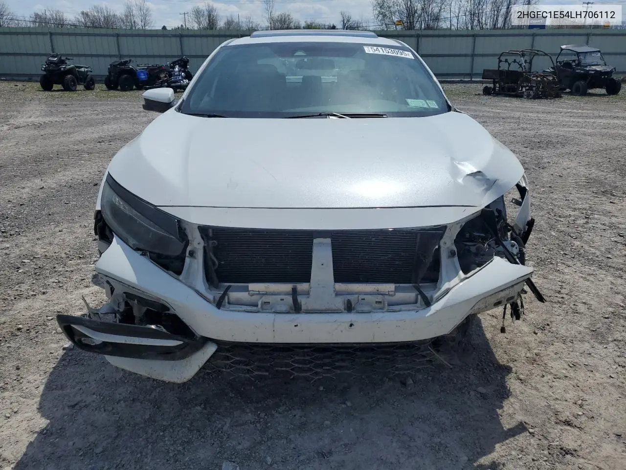 2020 Honda Civic Si VIN: 2HGFC1E54LH706112 Lot: 54153095