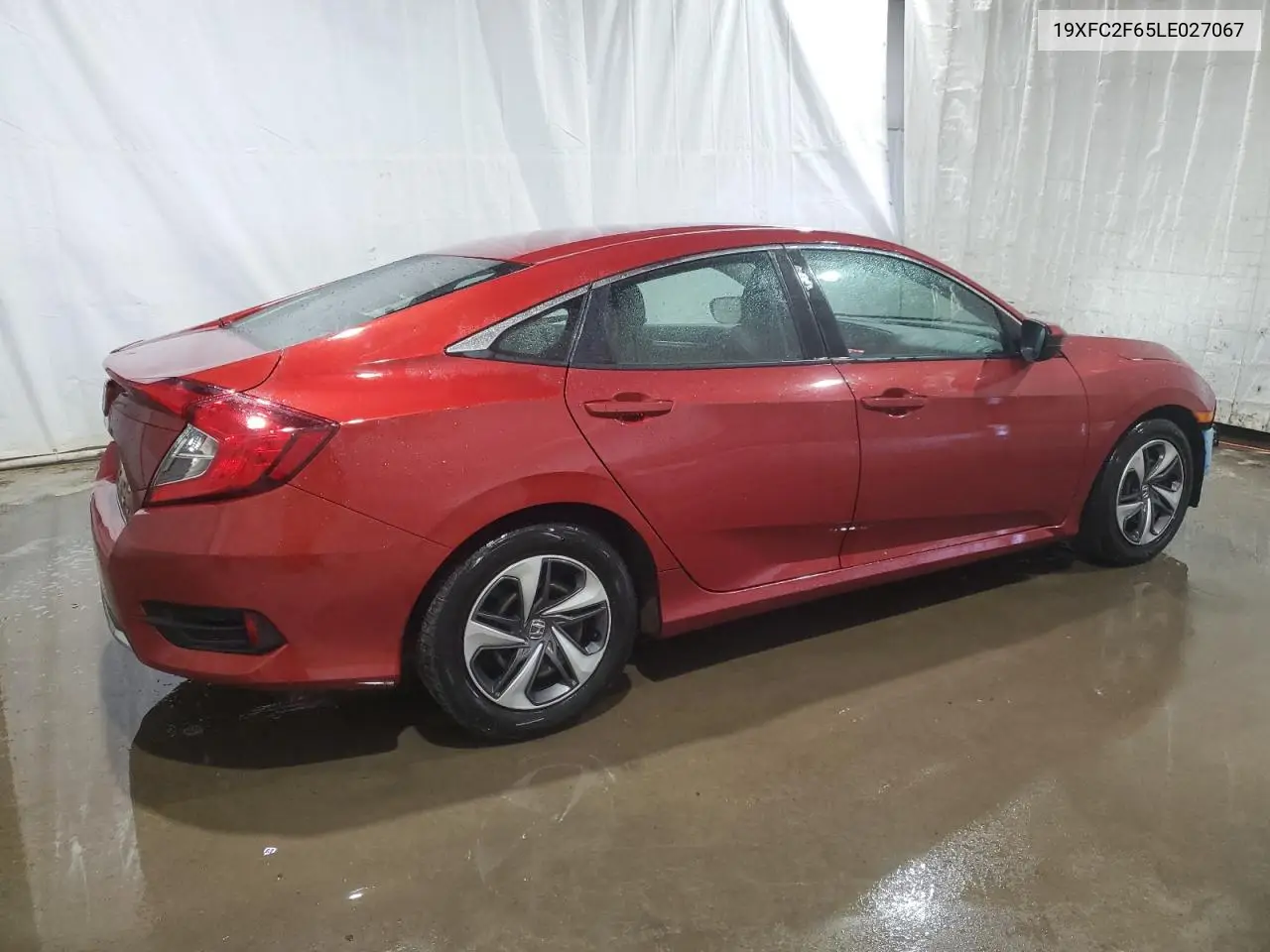 2020 Honda Civic Lx VIN: 19XFC2F65LE027067 Lot: 55935825