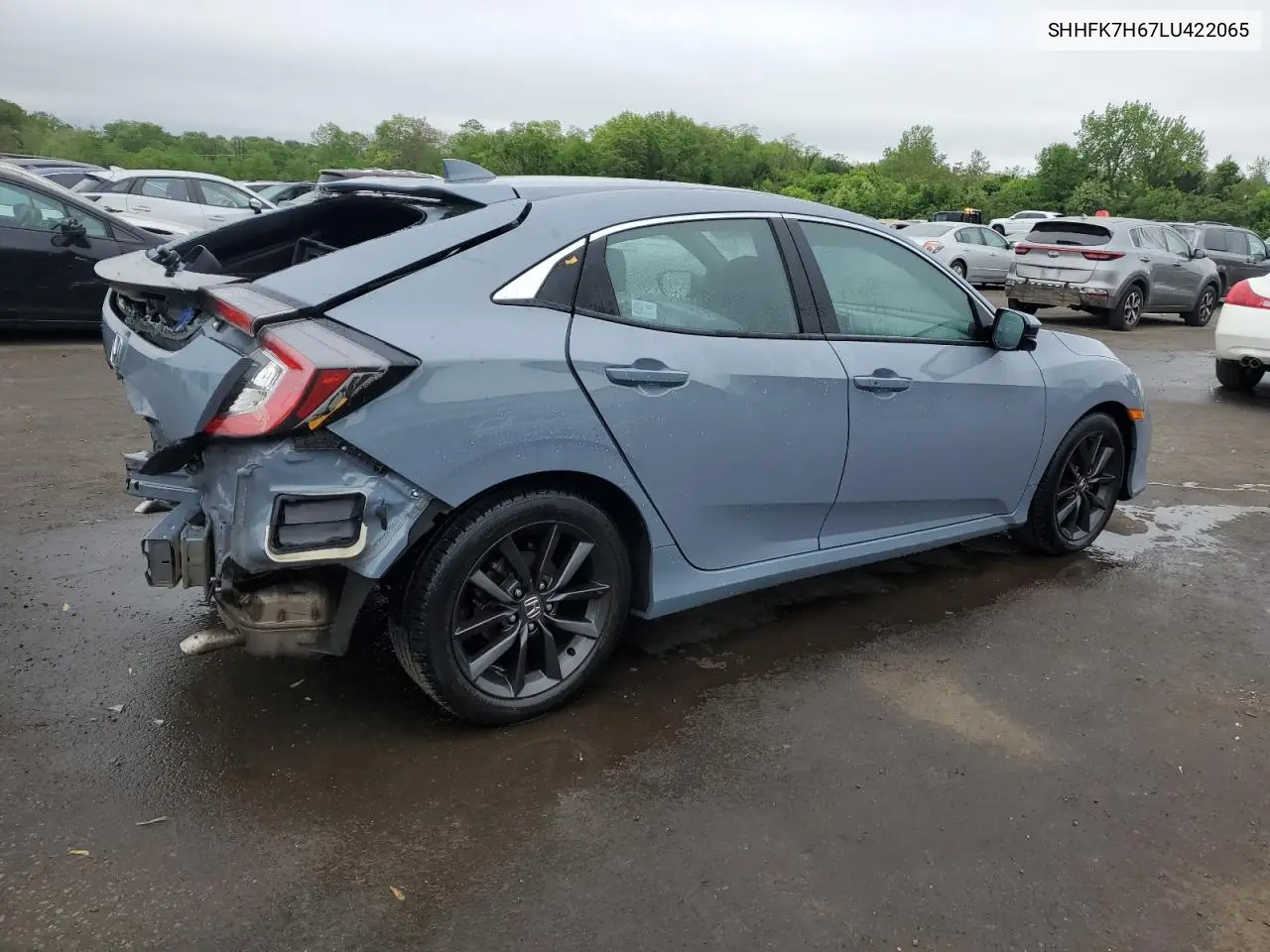 2020 Honda Civic Ex VIN: SHHFK7H67LU422065 Lot: 56194025
