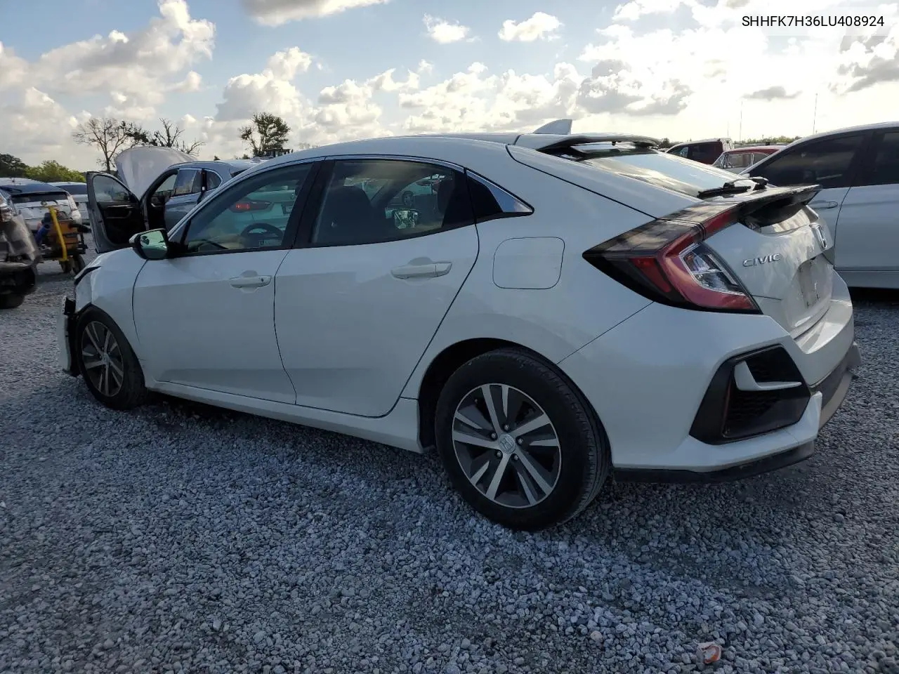 2020 Honda Civic Lx VIN: SHHFK7H36LU408924 Lot: 56741635