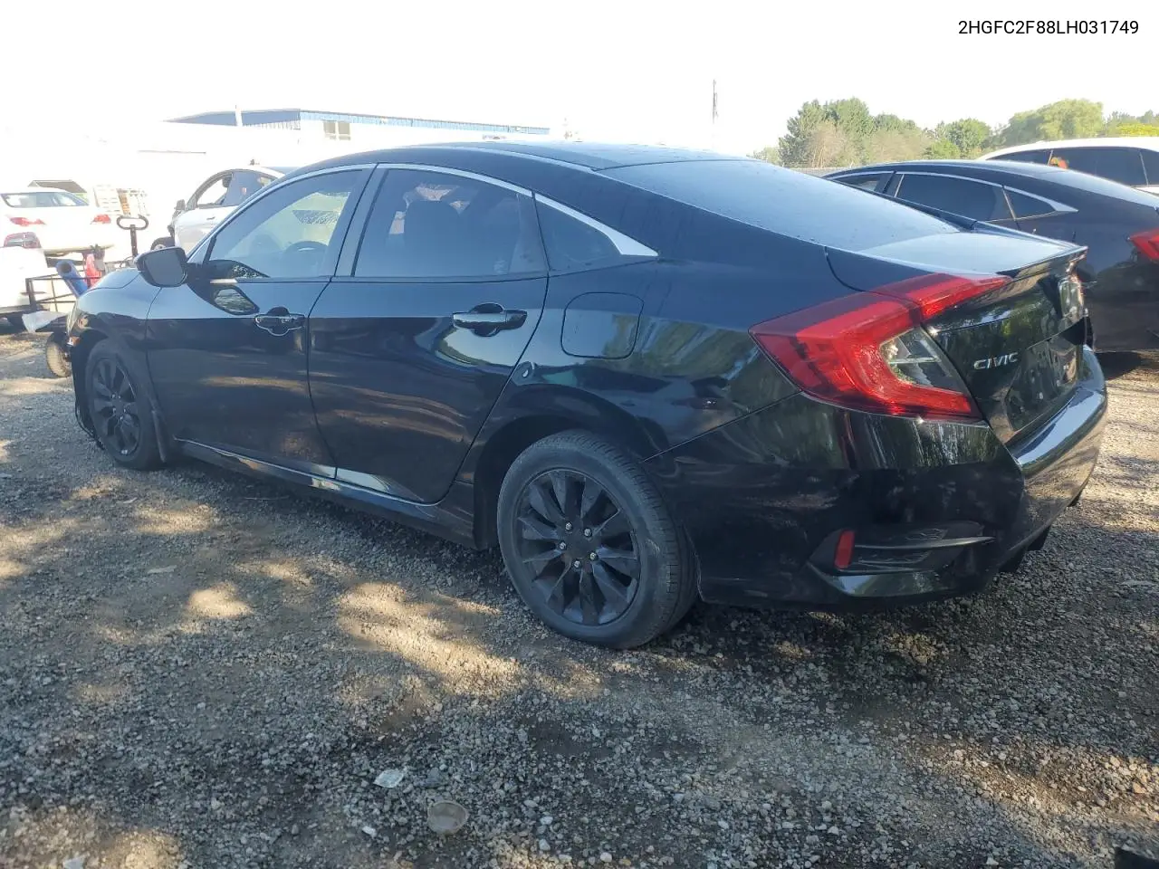 2020 Honda Civic Sport VIN: 2HGFC2F88LH031749 Lot: 62171425