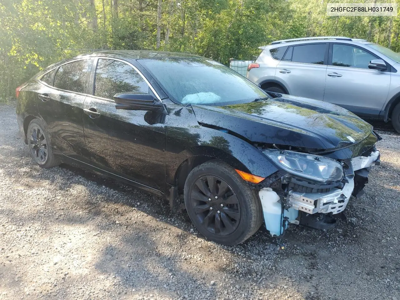 2020 Honda Civic Sport VIN: 2HGFC2F88LH031749 Lot: 62171425