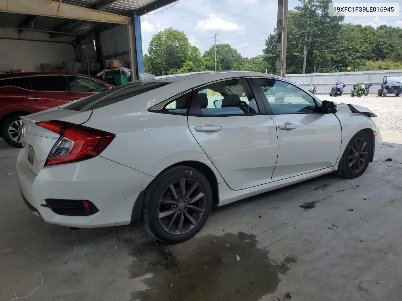 2020 Honda Civic Ex VIN: 19XFC1F39LE016945 Lot: 62293345