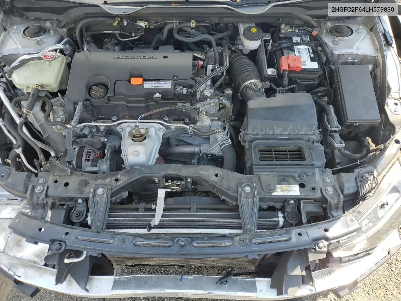 2020 Honda Civic Lx VIN: 2HGFC2F64LH579830 Lot: 62760925